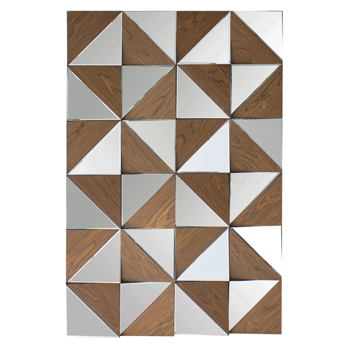 

Hills mirror brown 120x80 cm