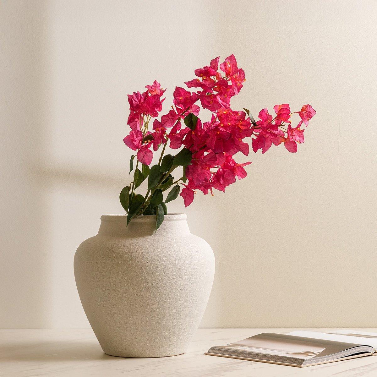 

Pink bougainvillea single stem flower 105 cm