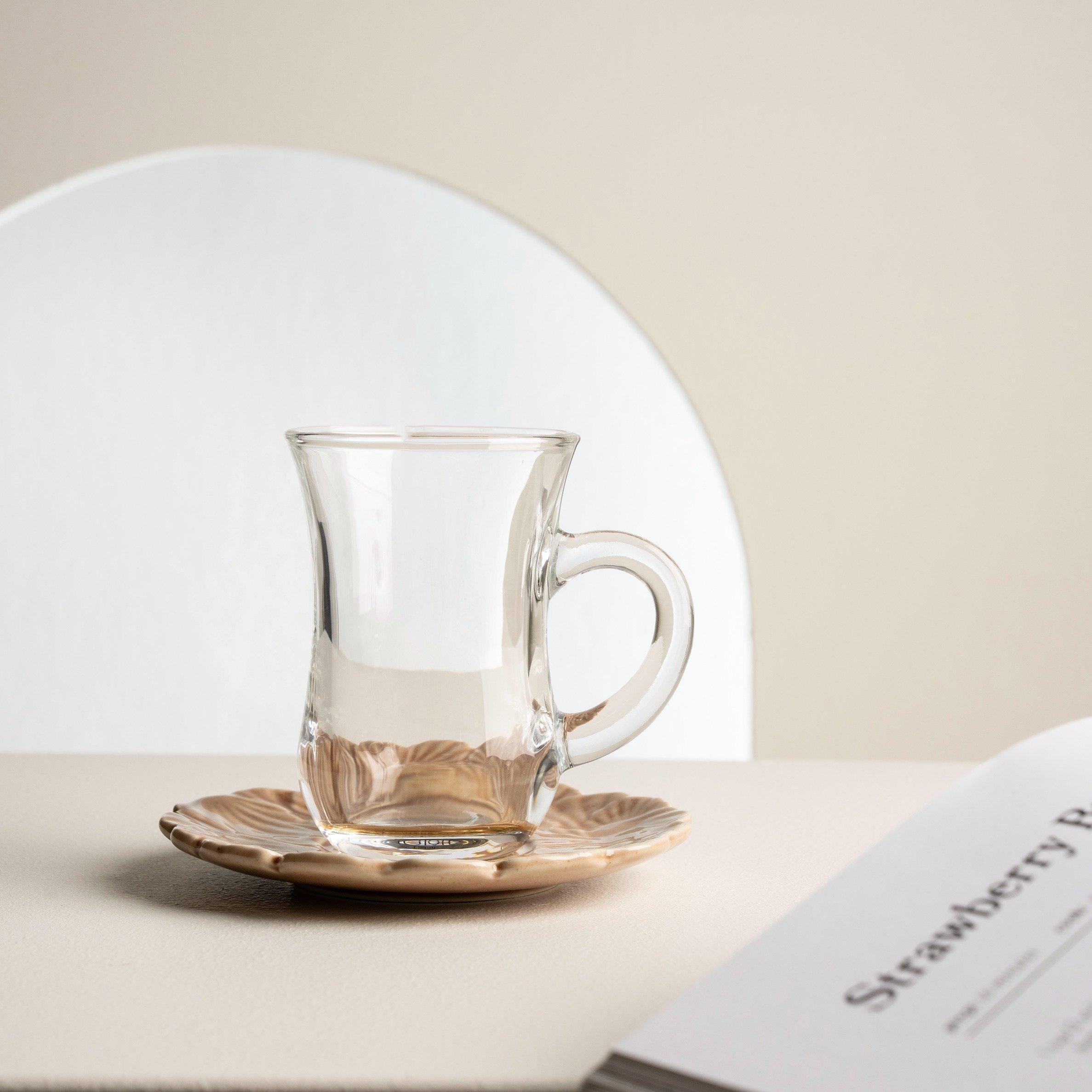 

Lulu istikana set 6pcs beige