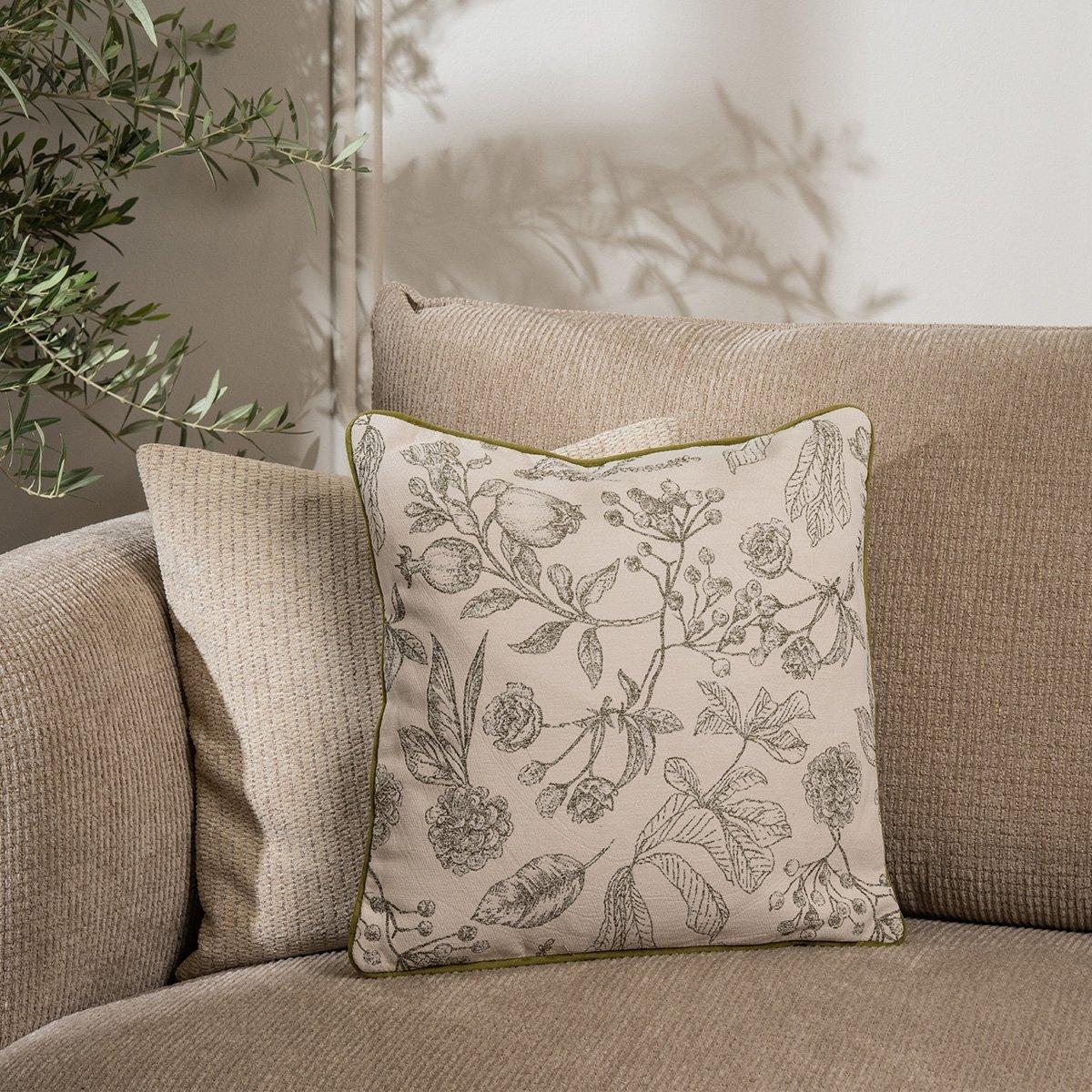 

Grace cushion green 43x43 cm