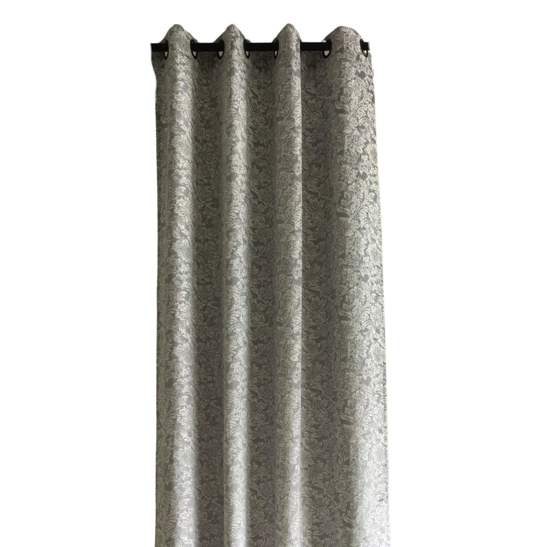 

Viloria curtain panel grey 140x300 cm