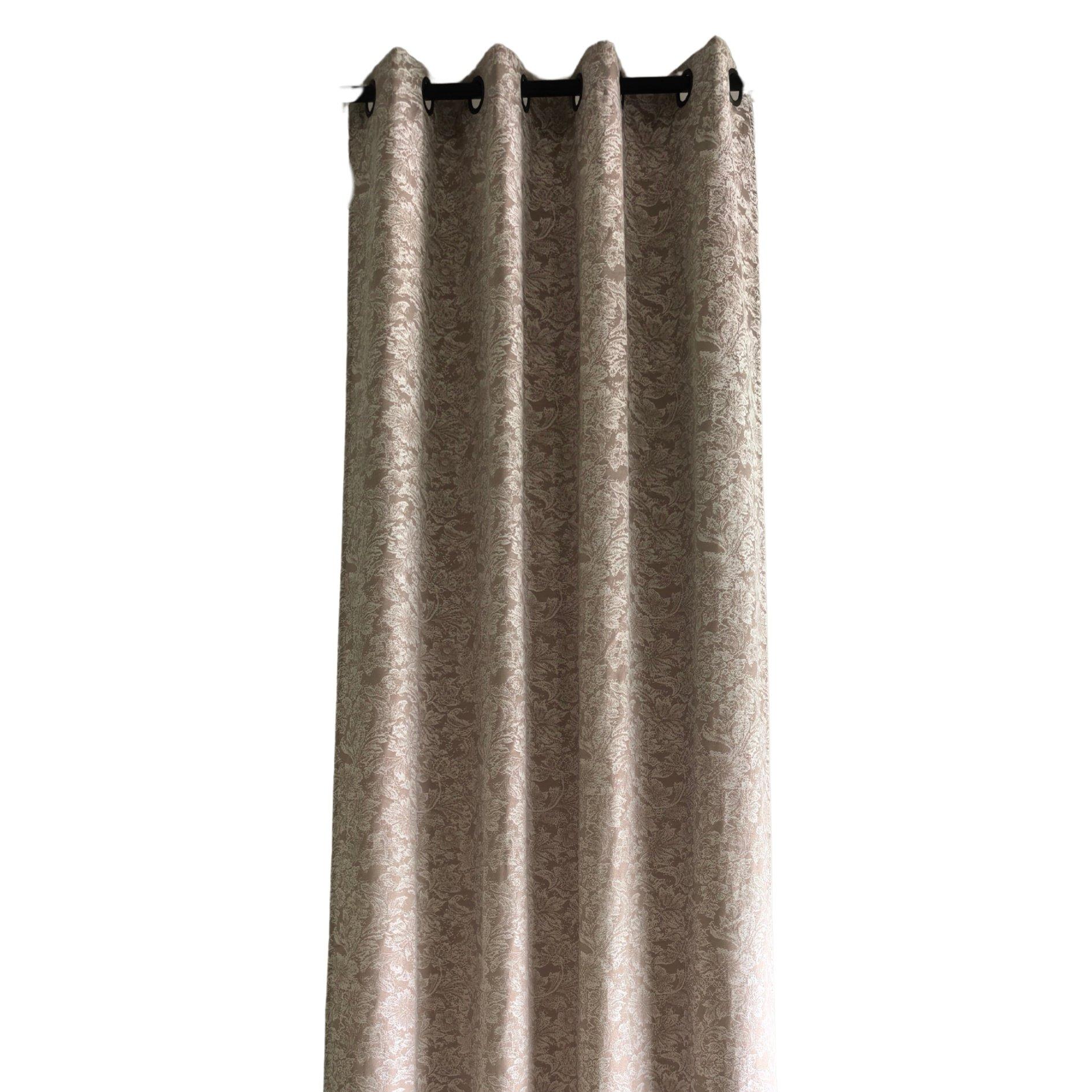 

Viloria curtain panel taupe 140x300 cm