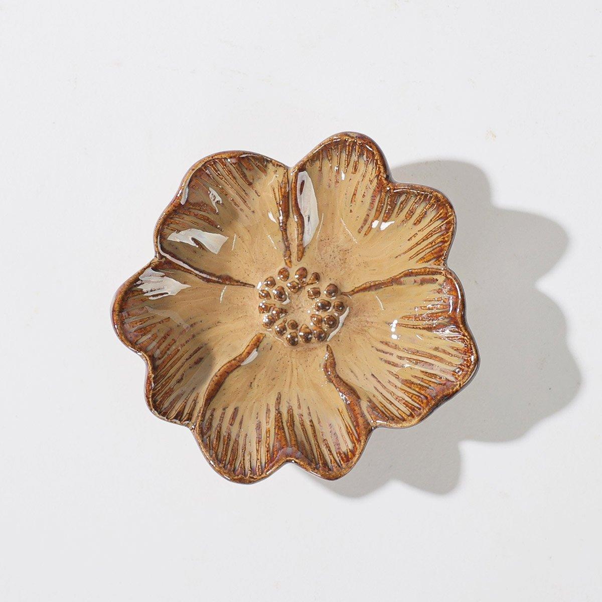 

Ayla deco plate brown 9. 8x9. 5x3 cm