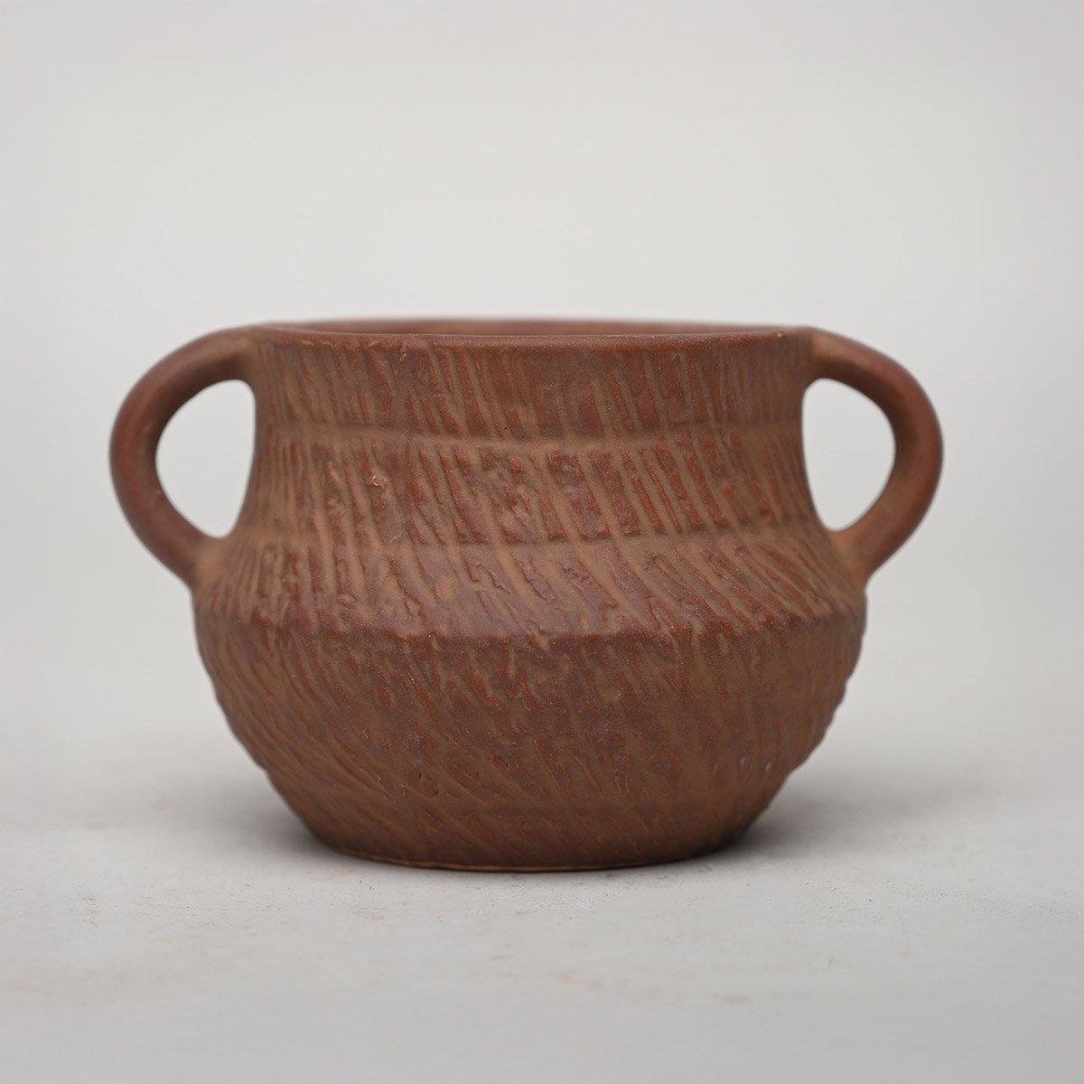 

Plotte vase brown 16x13x10 cm