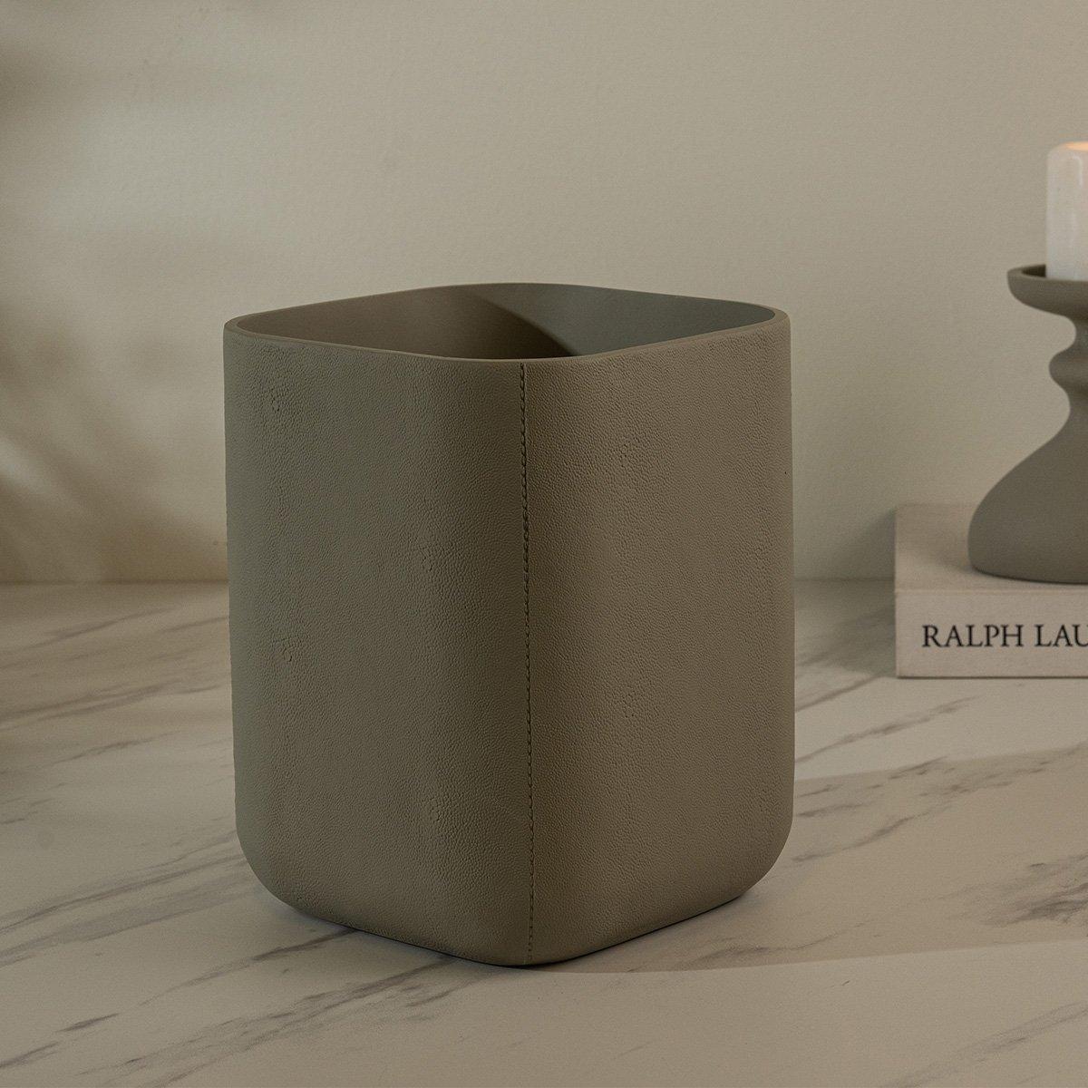 

Junky dust bin brown 19. 5x19. 5x25 cm