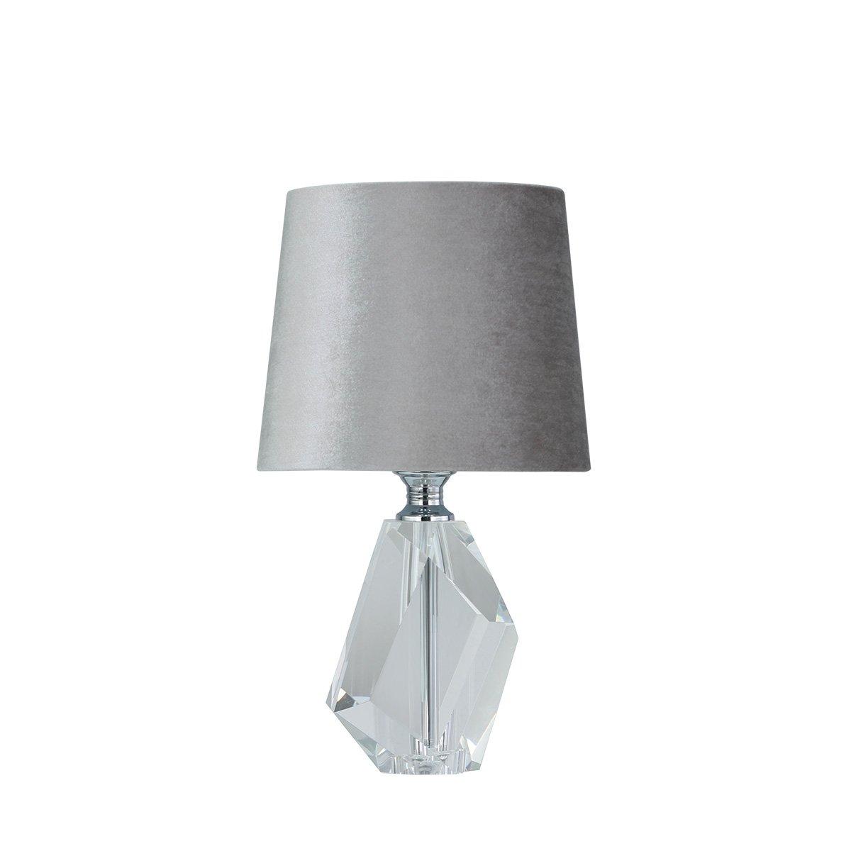 

Evie crystal table lamp grey 45 cm