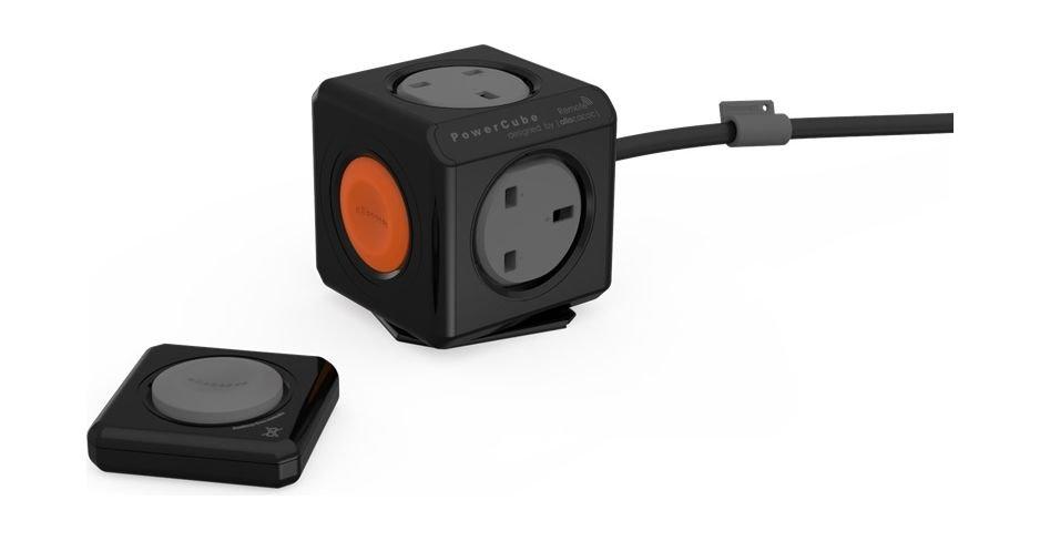 

Allocacoc powercube remote extended + powerremote - black