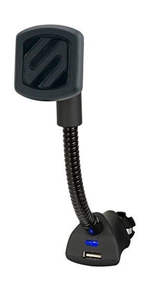 

Scosche magnetic mount with usb port for mobile devices (mag12v) - black