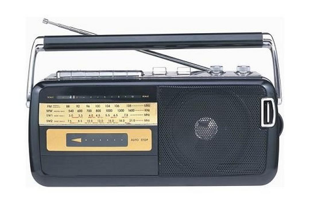 Panasonic Radio Cassette Recorder (RX-M50M3GX1K) – Black