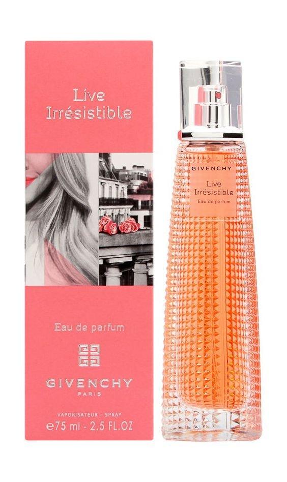 

Givenchy live irrésistible for women 75ml eau de parfum