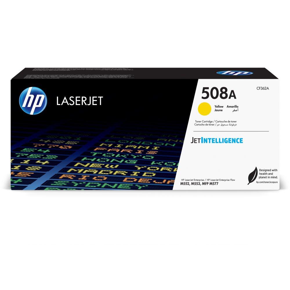 

Hp 508a original laserjet toner cartridge (cf362a) â€“ yellow