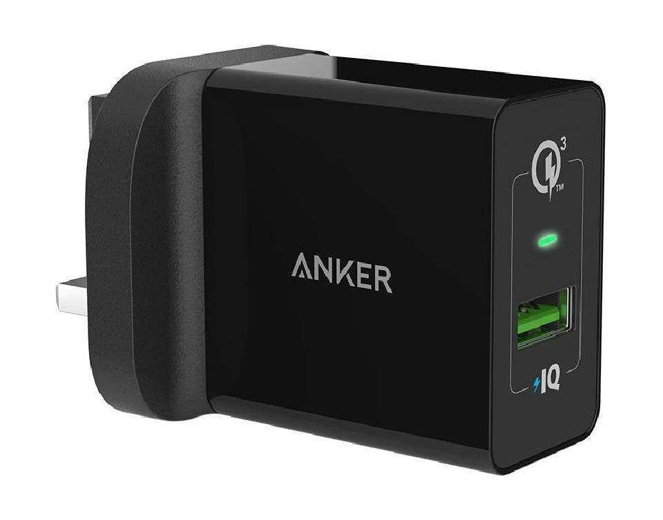 

Anker powerport+ 1 with qc3. 0 and iq - black