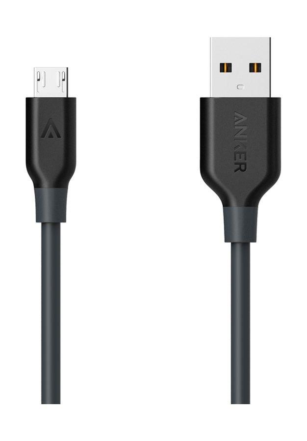 

Powerline micro usb cable 6ft/1. 8m ultra-durable charging cable a8133 - black