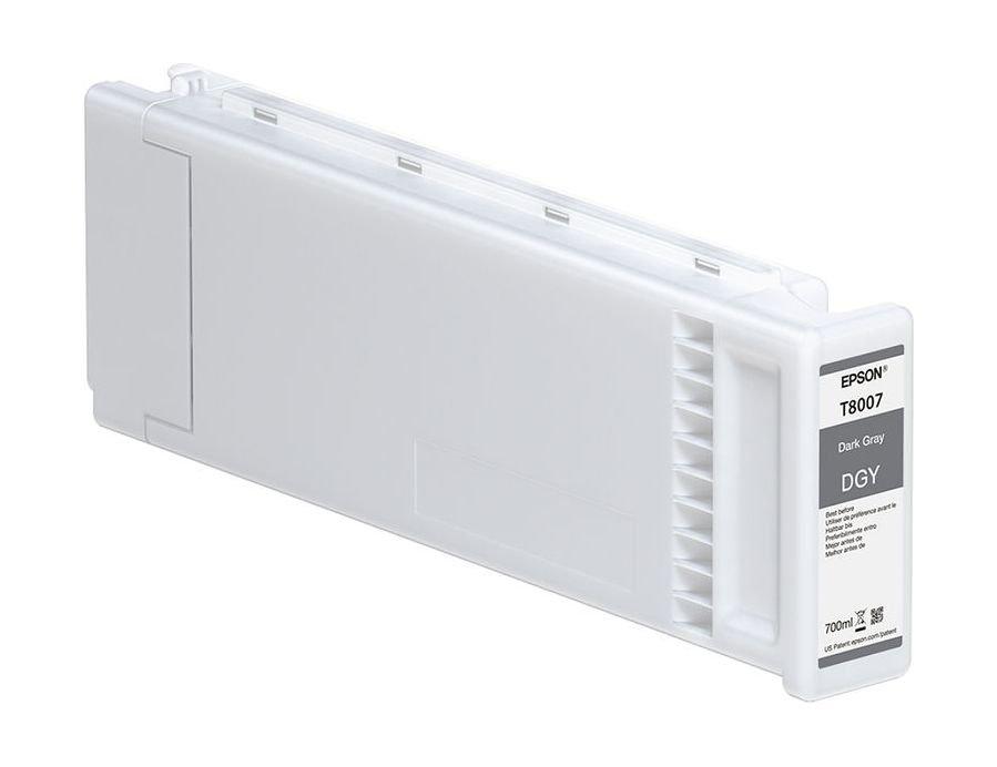 

Epson t800700 ultrachrome pro dark grey ink cartridge (700ml)