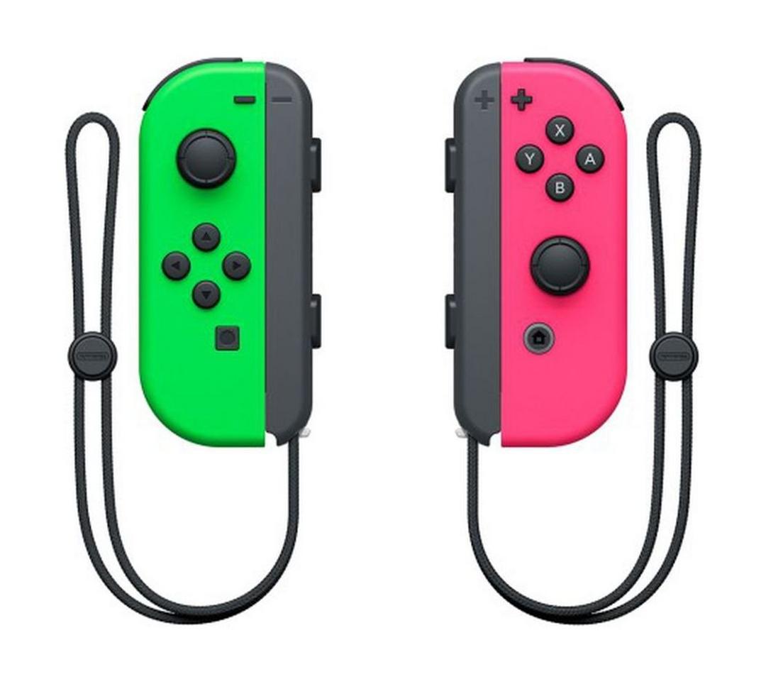 Nintendo Switch Joycon L/R Controller - Green/Pink