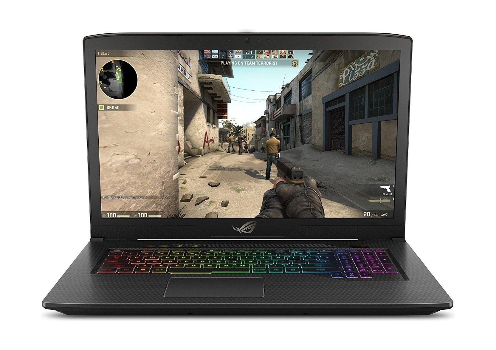 

Asus rog strix scar edition geforce gtx 1060 6gb core i7 24gb ram 1tb hdd + 512 ssd 17....