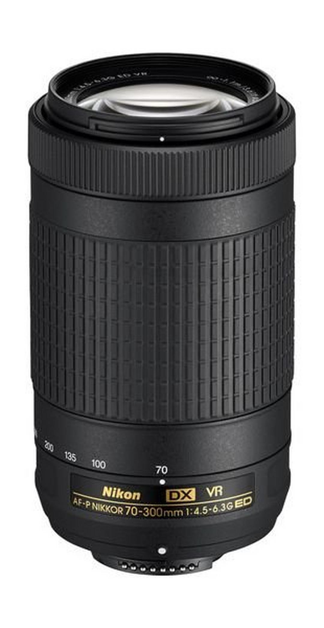 Nikon AF-P DX NIKKOR 70-300mm f/4.5-6.3G ED VR Lens - Black