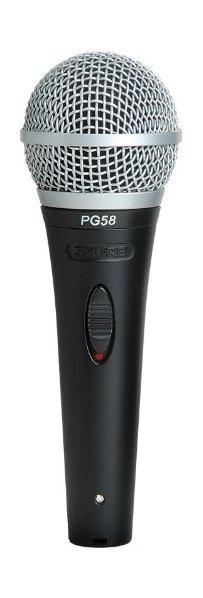 

Shure cardioid dynamic xlr to 1/4-inch vocal wired microphone (pg58-qtr) - black