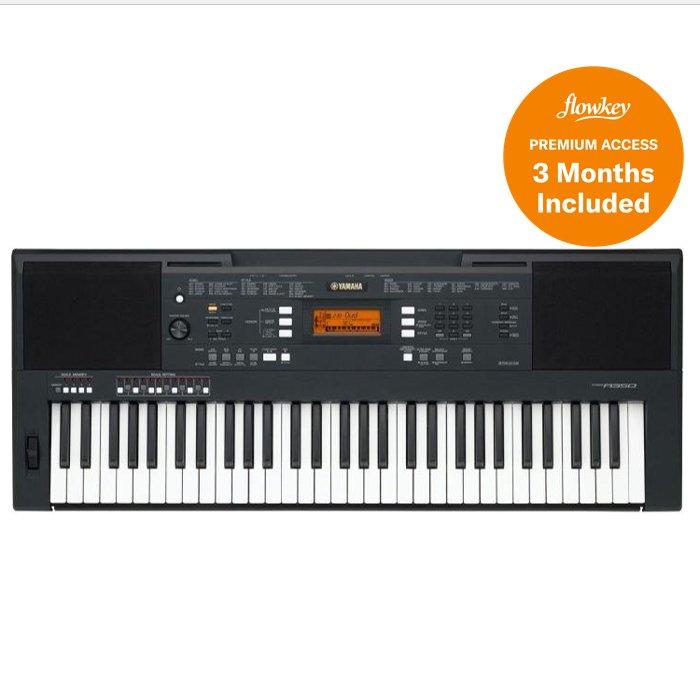 

Yamaha musical keyboard 61 keys (psr-a350) with 3 months flowkey premium subscription