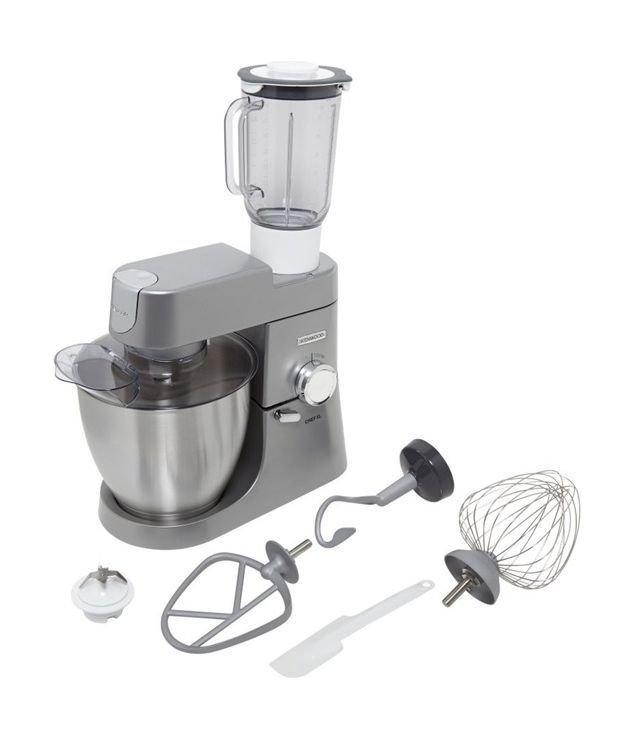 

Kenwood chef xl kitchen machine, 1200w, 6. 7l, kvl4110 - stainless steel