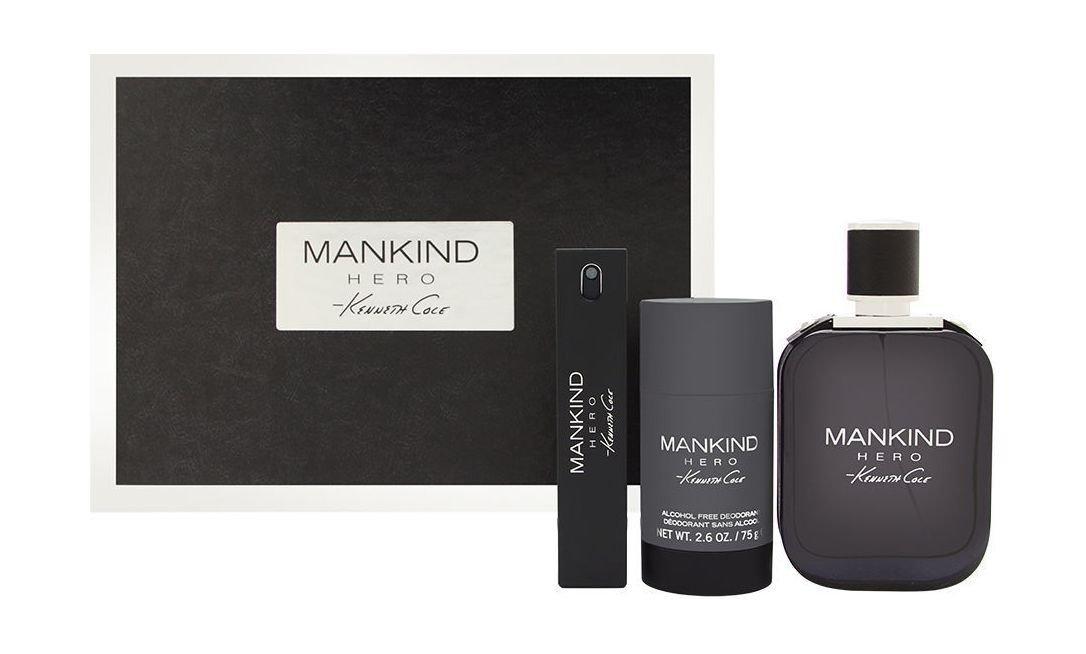 

Mankind hero gift set by kenneth cole mens perfume eau de toilette