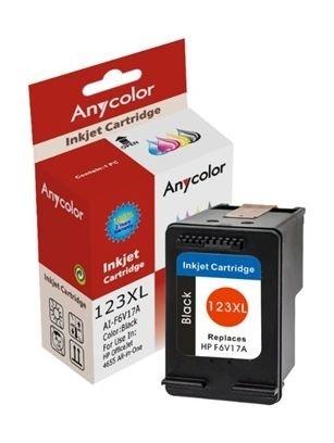 

Anycolor 123xl black inkjet 800 page yield printer cartridge - f6v17a