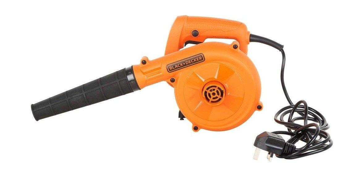 

Black + decker single speed air blower, 530w, bdb530-b5 - orange/black