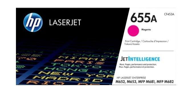 

Hp 655a magenta laserjet toner cartridge - cf453a