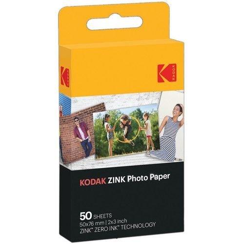 

Kodak 2 x 3-inch zink photo paper (50 sheets)