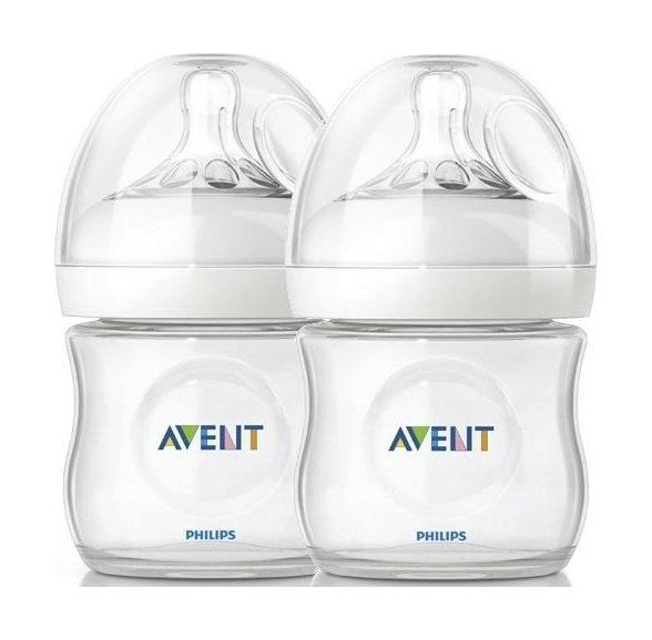 

Philips avent classic plus 125ml baby bottle 2pcs - clear