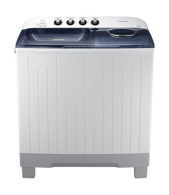 

Samsung twin tub washer, 12 kg washing capacity, wt12j4200mb - grey