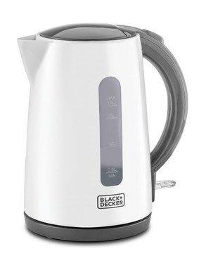 

Black + decker electric kettle, 1. 7l, 2200w, jc70-b5 - white