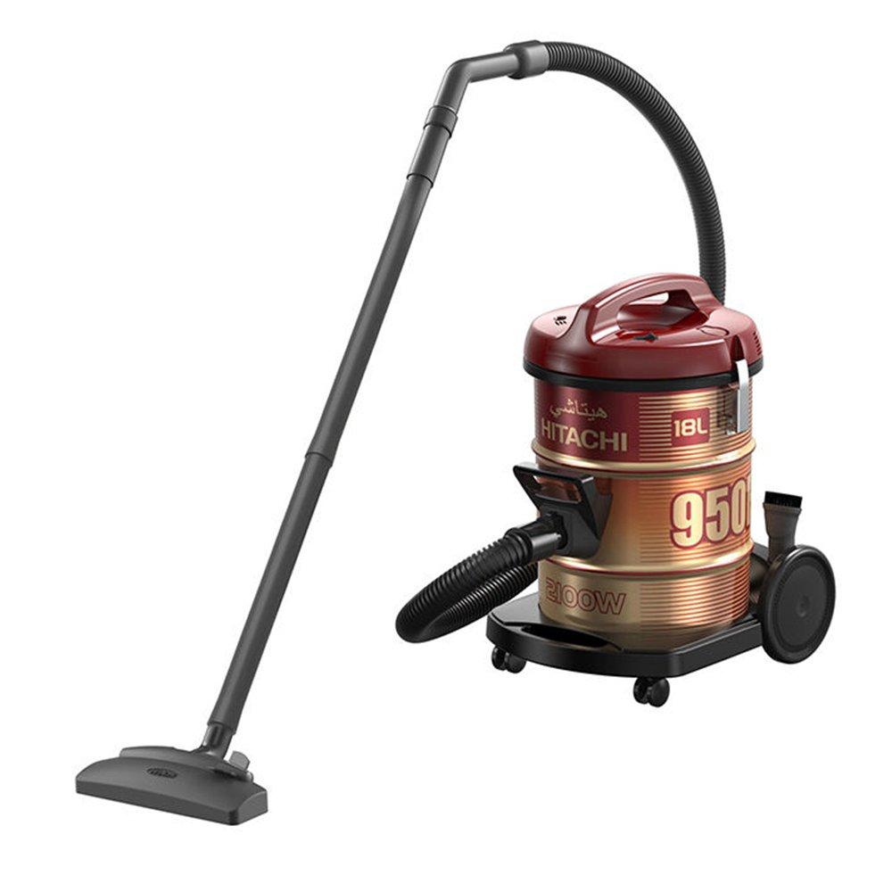 

Hitachi 18l drum vacuum cleaner, 2100w, cv-950f wr - red