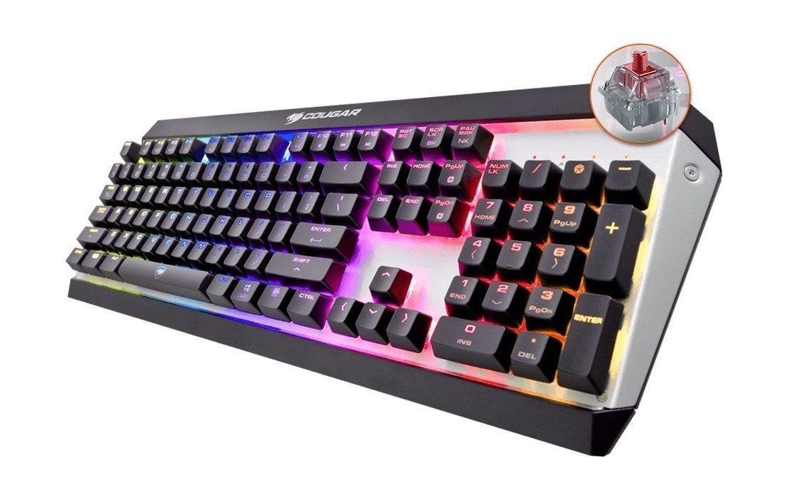 

Cougar attack x3 rgb mechanical gaming keyboard - cherry mx red switches