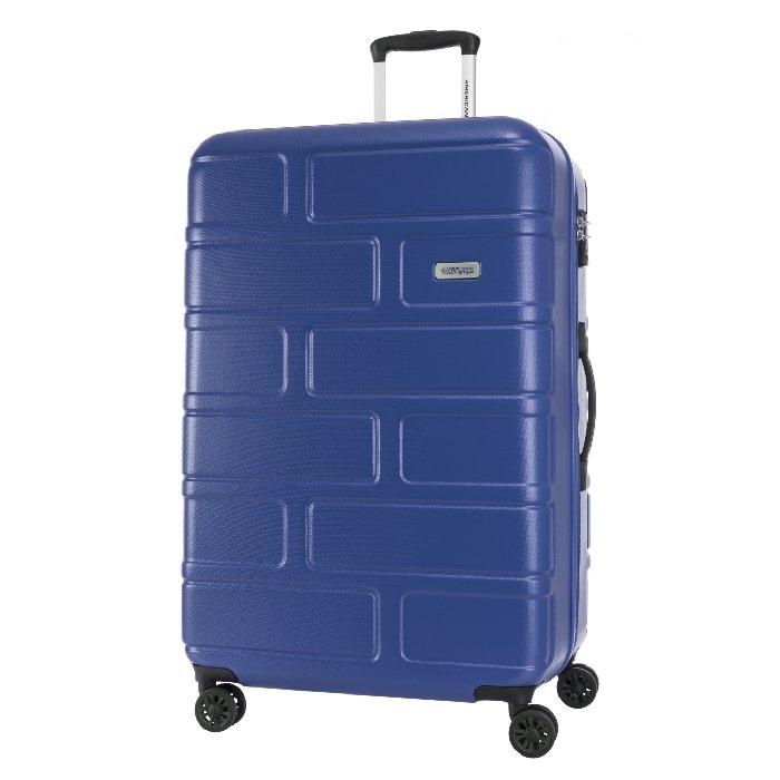 

American tourister bricklane hard luggage, 80cm, ge3x71007 - blue