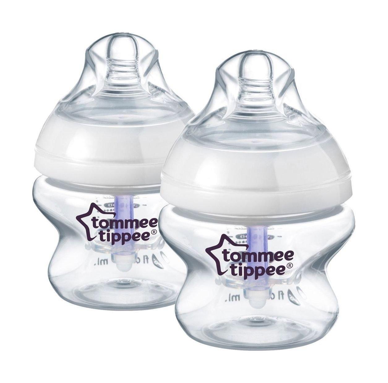 

Tommee tippee closer to nature advanced anti-colic feeding bottles - 2x 150ml