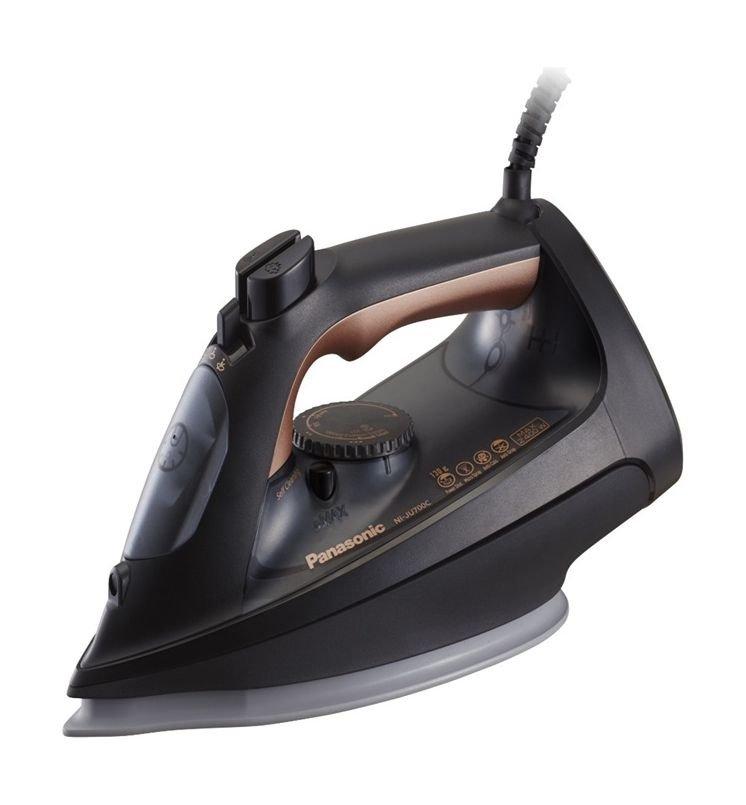 

Panasonic steam iron, 300ml, 2400w, ni-ju700cnt - black/gold