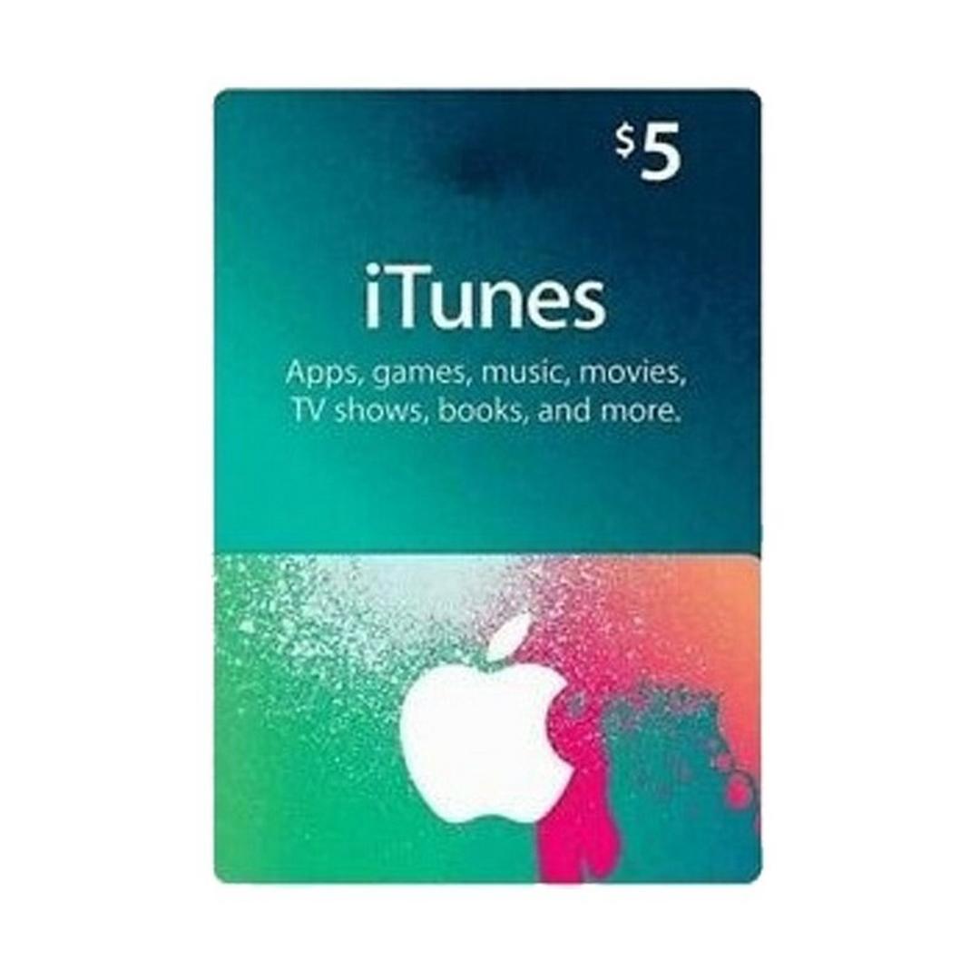 Apple iTunes Gift Card $5 (U.S. Account)