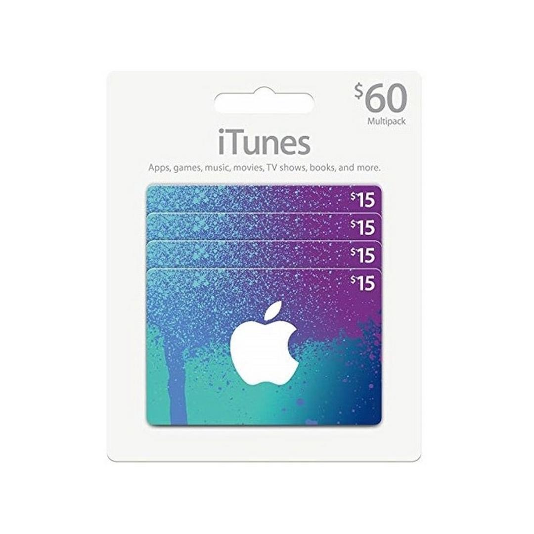 Apple iTunes Gift Card $60 (U.S. Account)