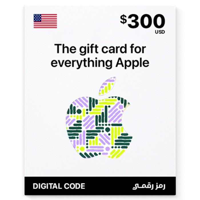

Apple itunes gift card $300 (u. S. Account)