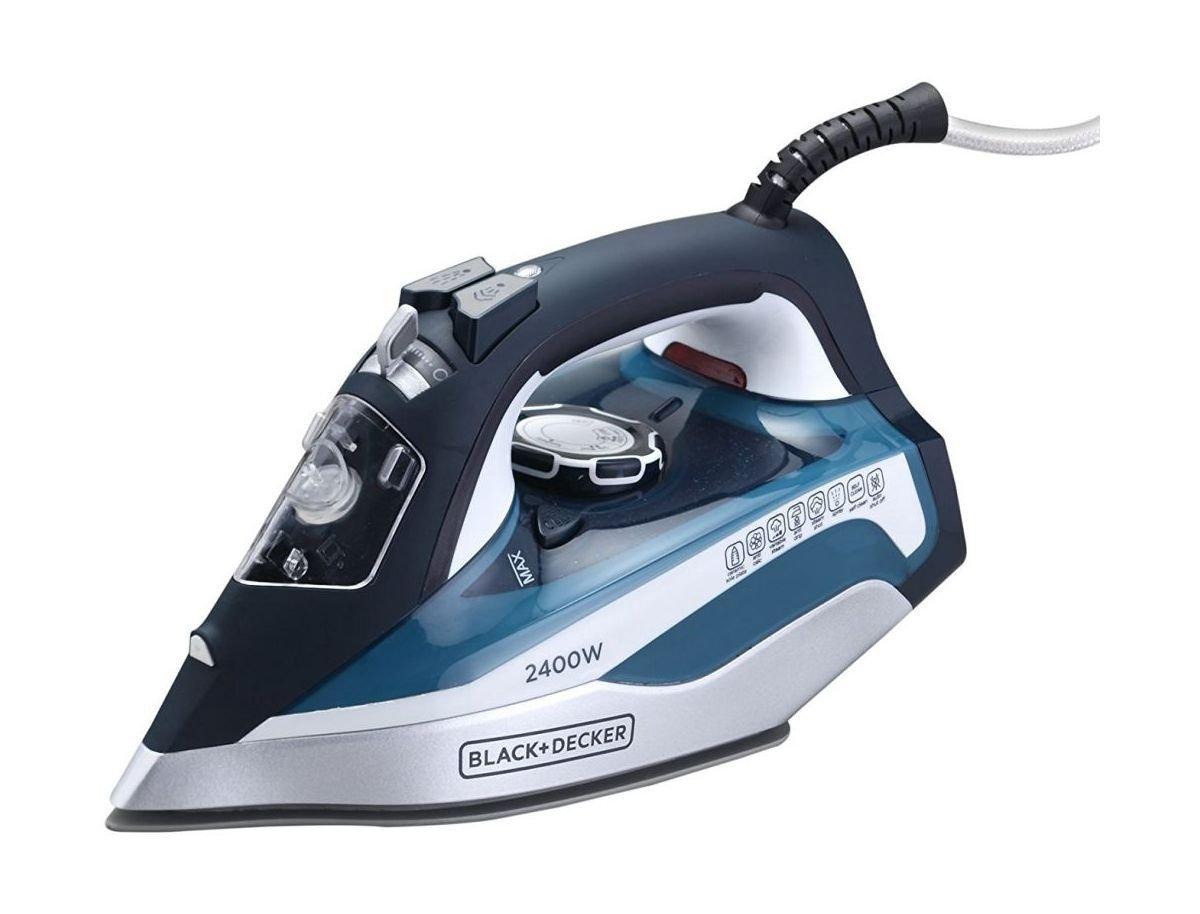 

Black+decker steam iron 2400w (x2150-b5) - blue