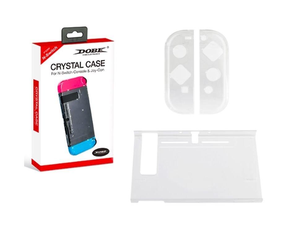 

Dobe nintendo switch console & joy-con crystal case (tns-1710)