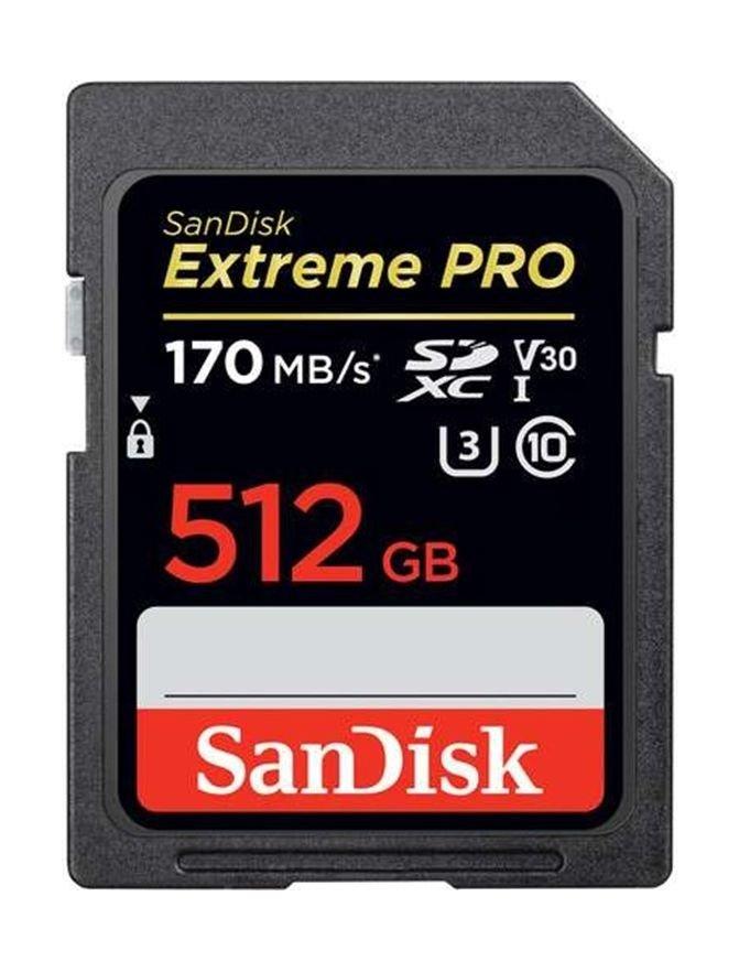 

Sandisk extreme pro uhs-i sdxc memory card - 512gb