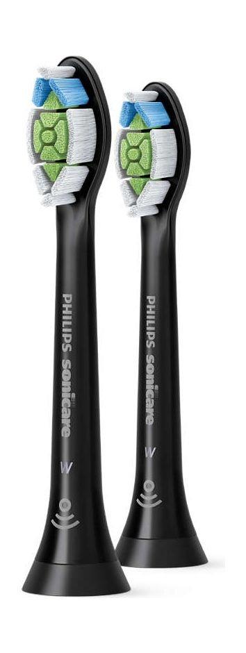 

Philips sonicare w2 optimal white standard sonic toothbrush heads - black