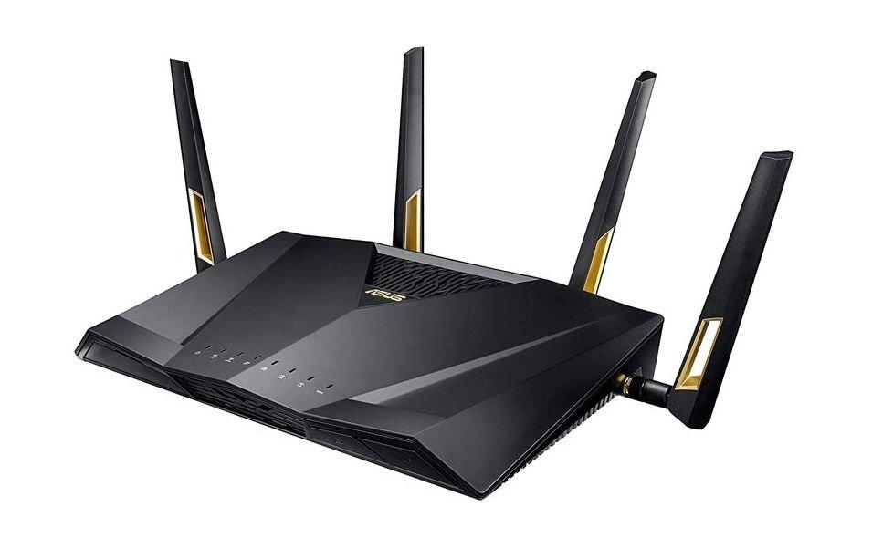 

Asus router, wireless, dual band, rt-ax88u - black