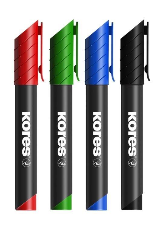 

Kores permenant markers 4pcs