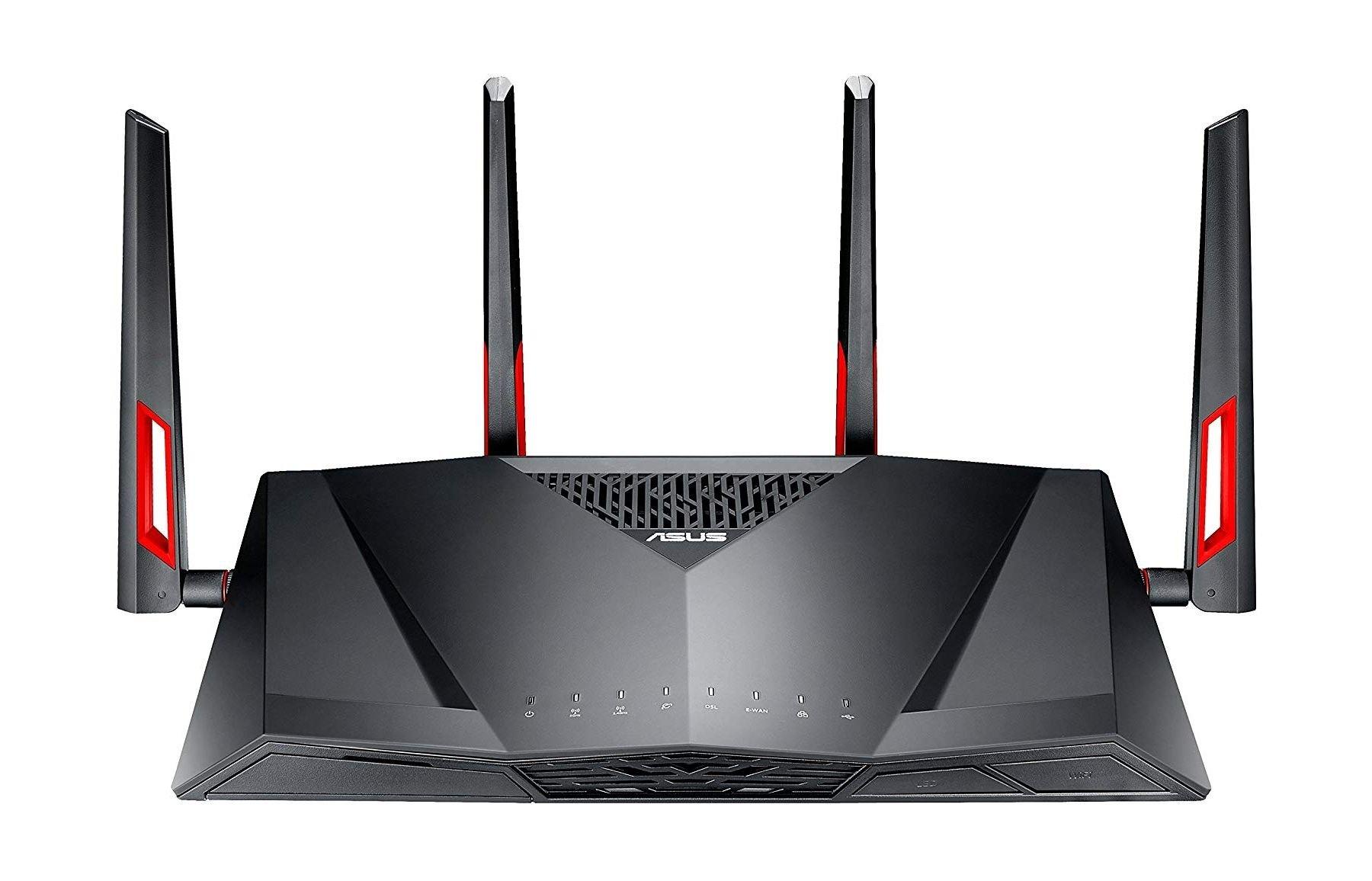 

Asus dsl router, wireless, dual-band, dsl-ac88u-black