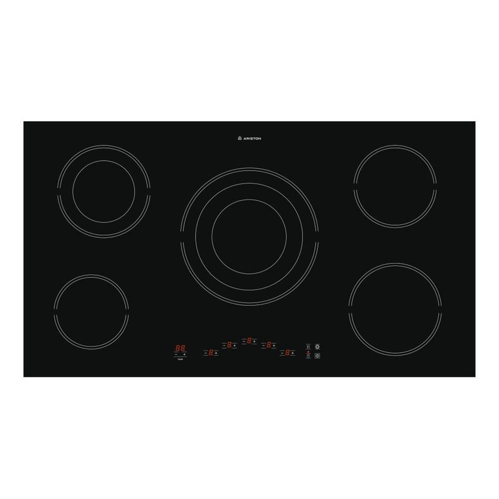 

Ariston 5 burners built-in electric hob, 90cm, hr9012bia1 - black