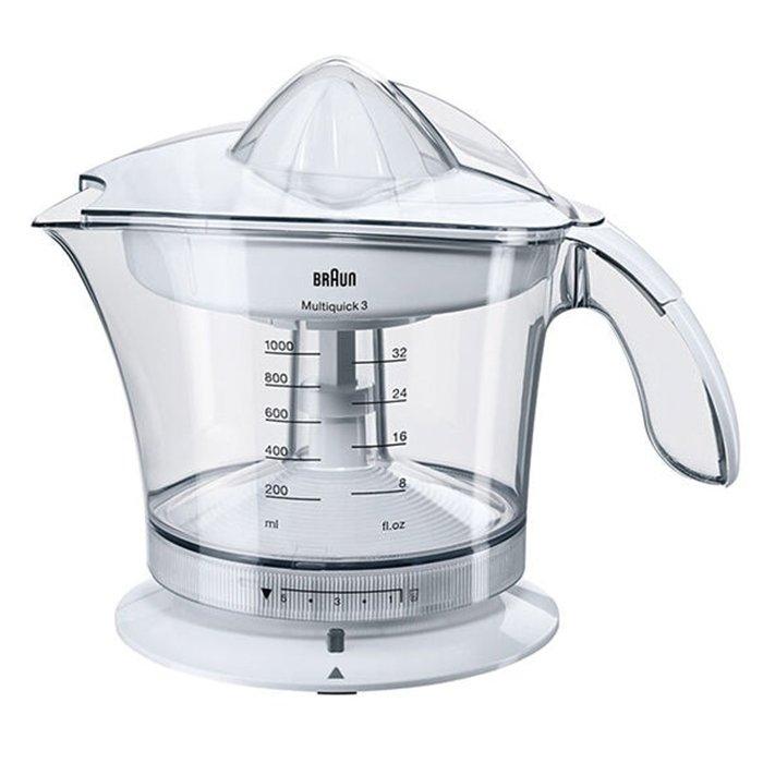 

Braun multiquick 3 citrus juicer, 20w, 1 liter, mpz9 – white