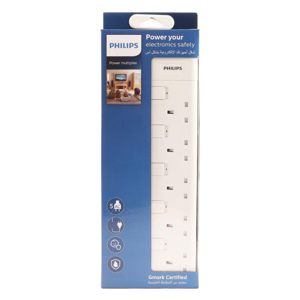 

Philips 5-sockets power extension 3m (spn1952wb/56) - white